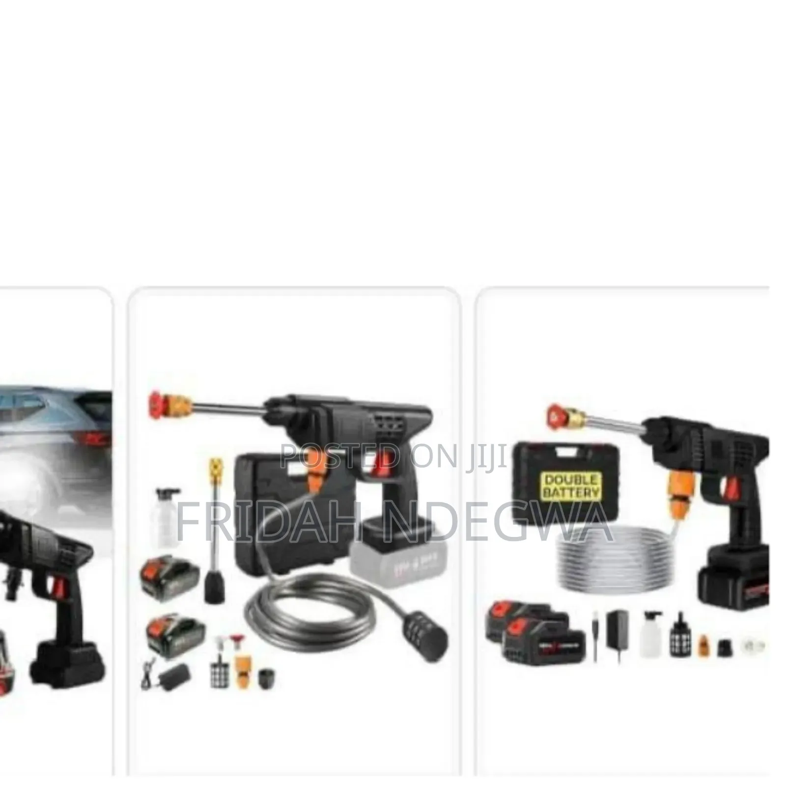 *Wireless Car Wash Spray Gun Machine With Portable Lithium Battery