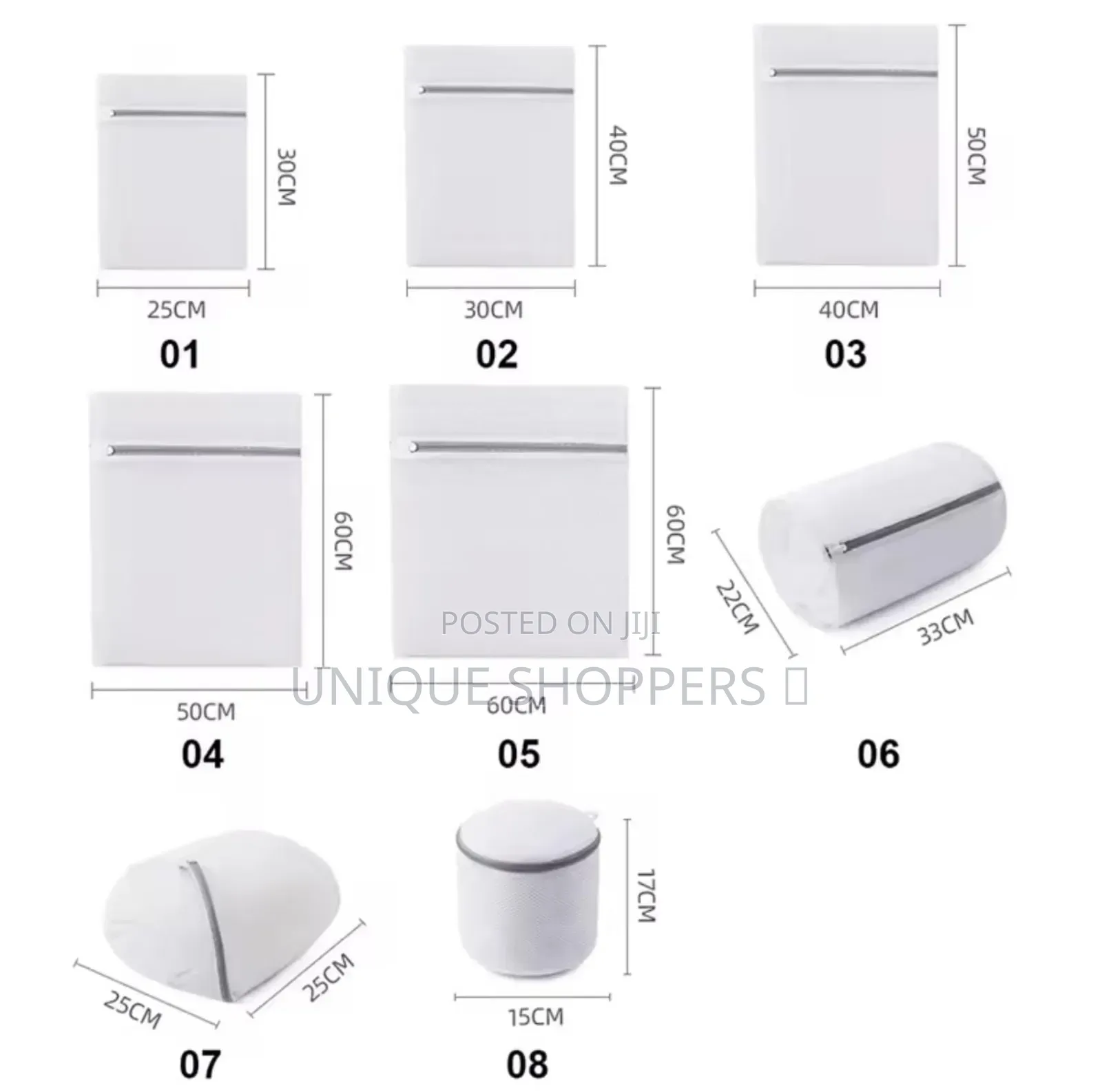6in1 Laundry Mesh Bags* Protects Clothes From Twisting,Wrapping,