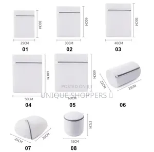 6in1 Laundry Mesh Bags* Protects Clothes From Twisting,Wrapping,