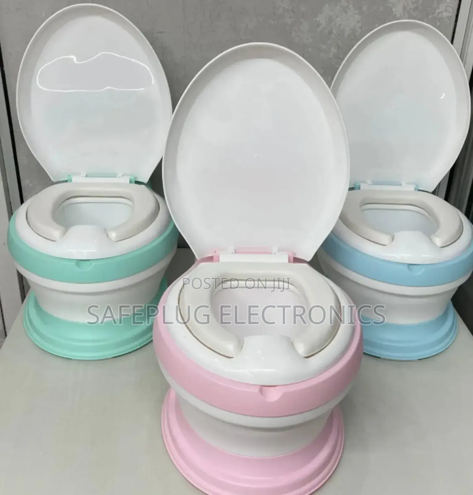 Portable Baby Toilet Training Potty - Available in Pink, Blue Green