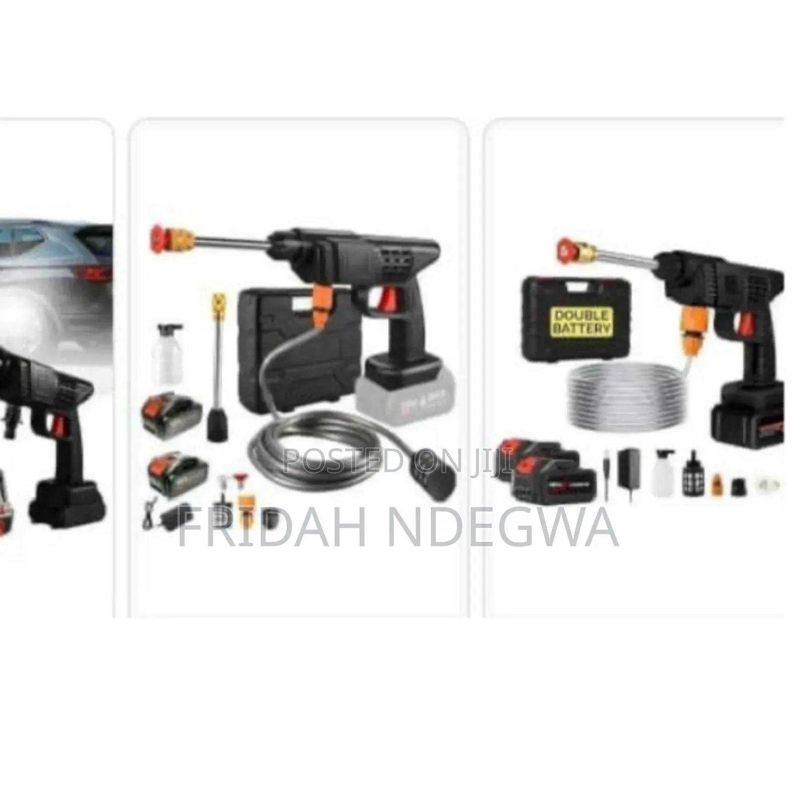 *Wireless Car Wash Spray Gun Machine With Portable Lithium Battery