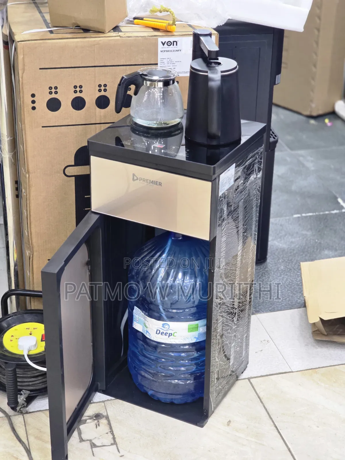 Premier Bottom Load Water Dispenser Hot and Normal