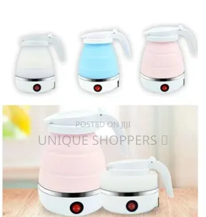 Foldable Portabl Electric Kettle With Silicone