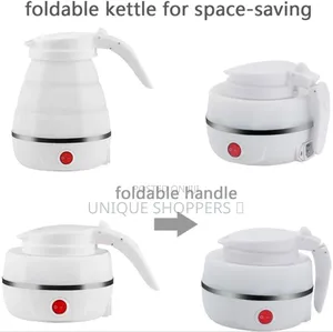 Foldable Portabl Electric Kettle With Silicone