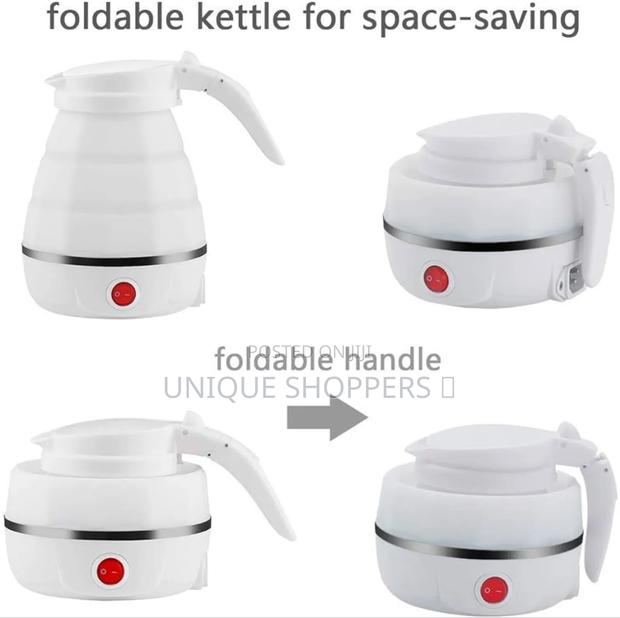 Foldable Portabl Electric Kettle With Silicone - thumbnail 3