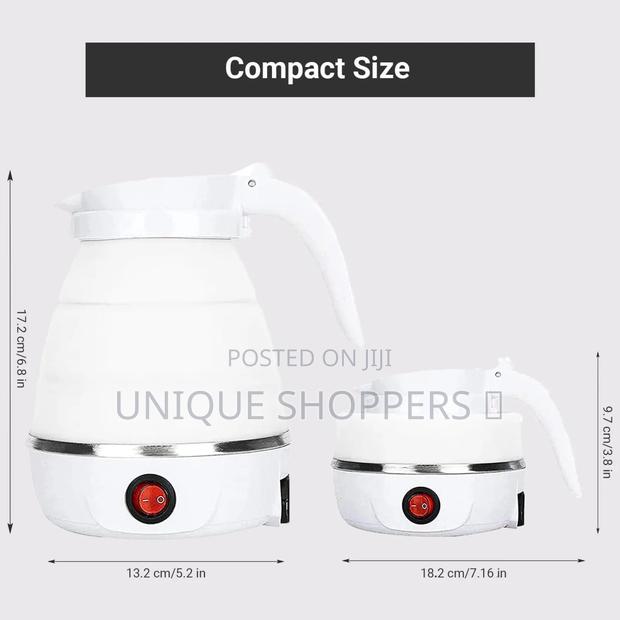 Foldable Portabl Electric Kettle With Silicone - thumbnail 7