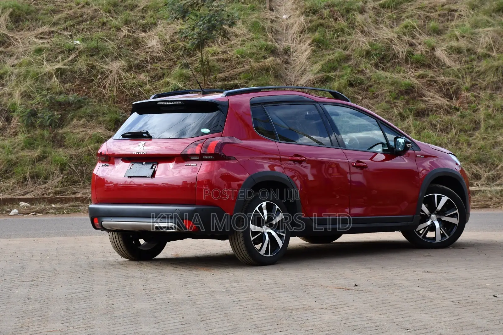 Peugeot 2008 2019 Red