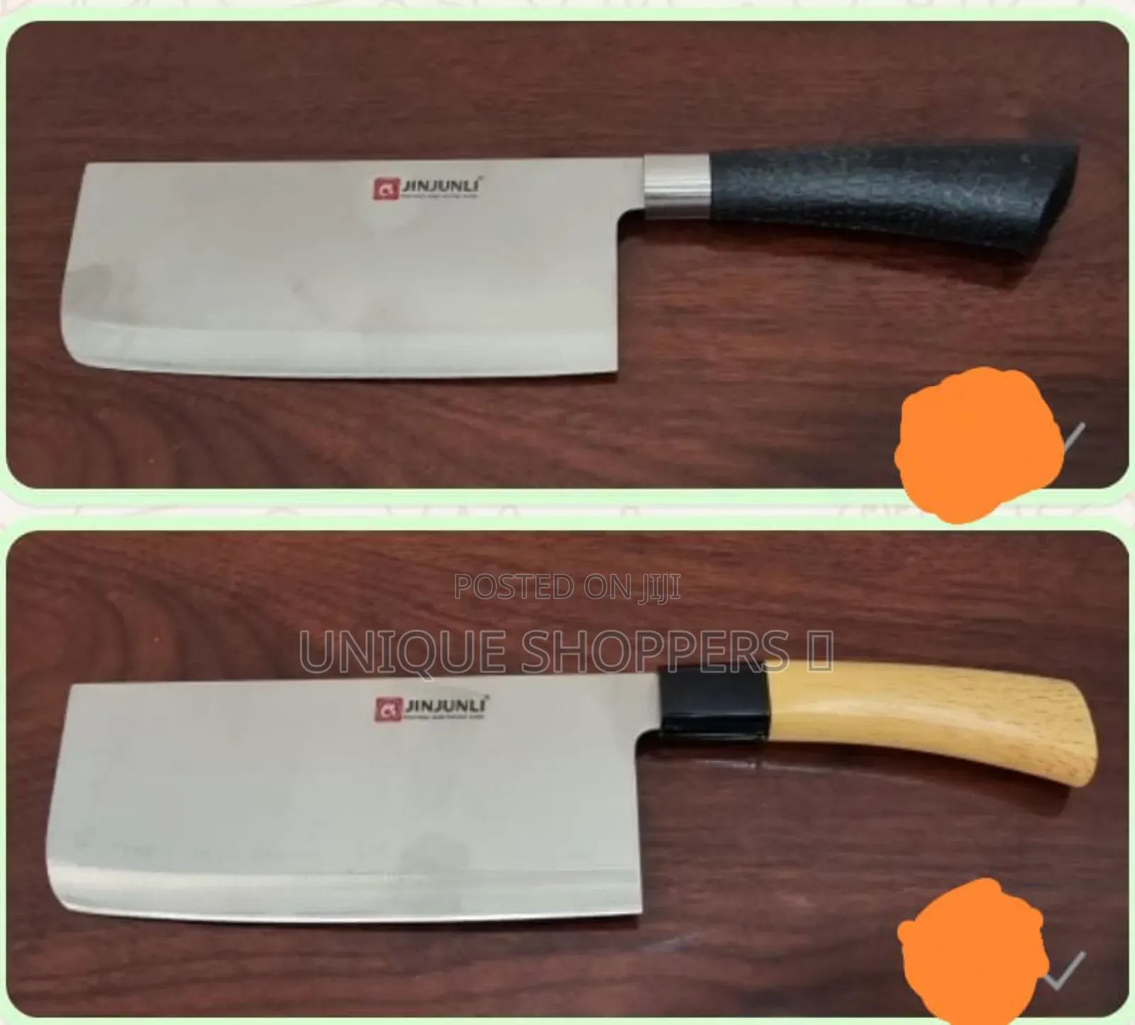 Bone Cleaver Knife 30cm Long, 7cm Width, Handle