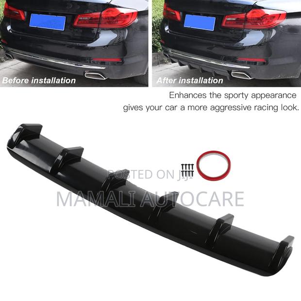 Performance 6 Fin Car Rear Bumper Diffuser