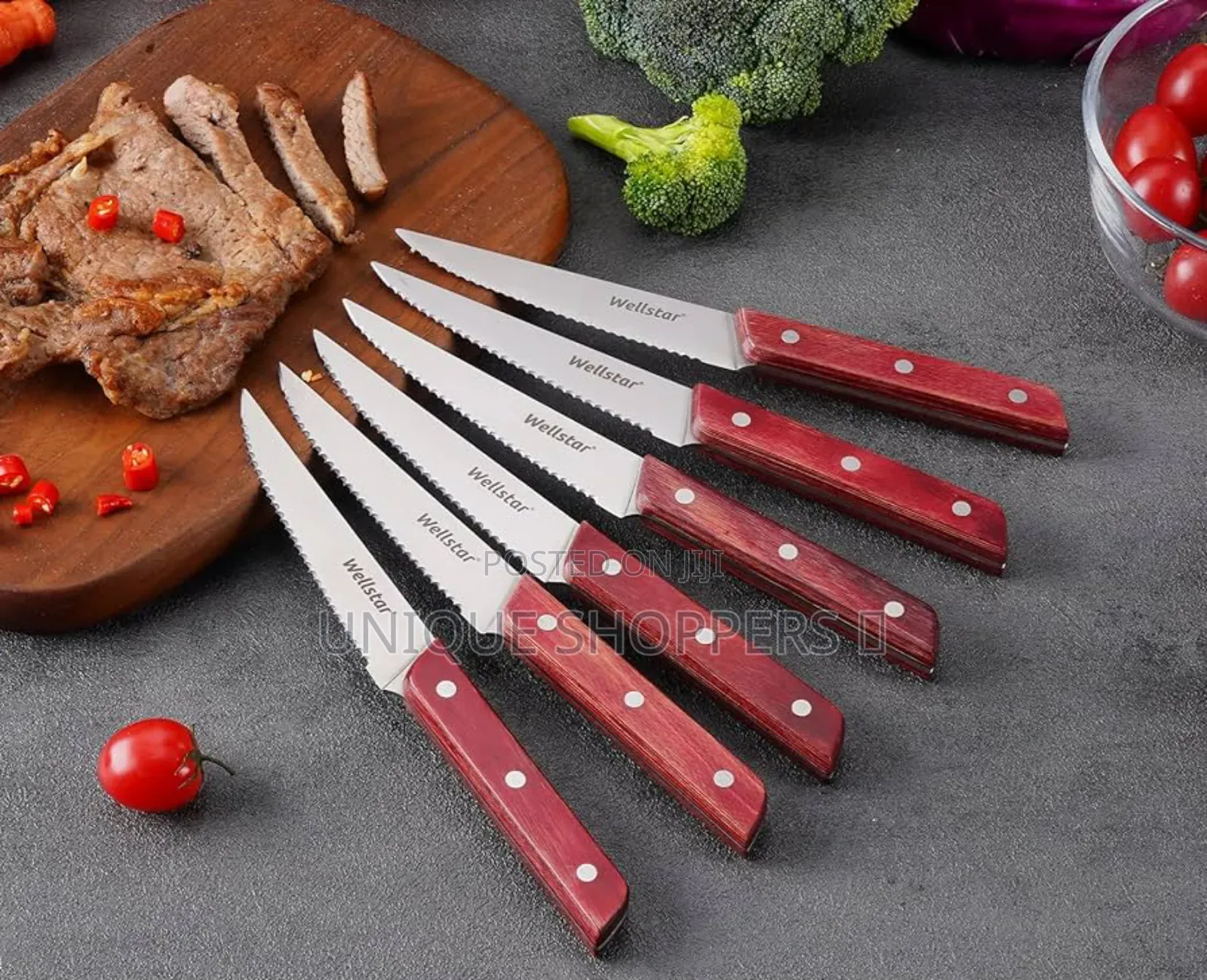 Ausbeinmesser High Quality Steak Knife Per Pack of 6pcs