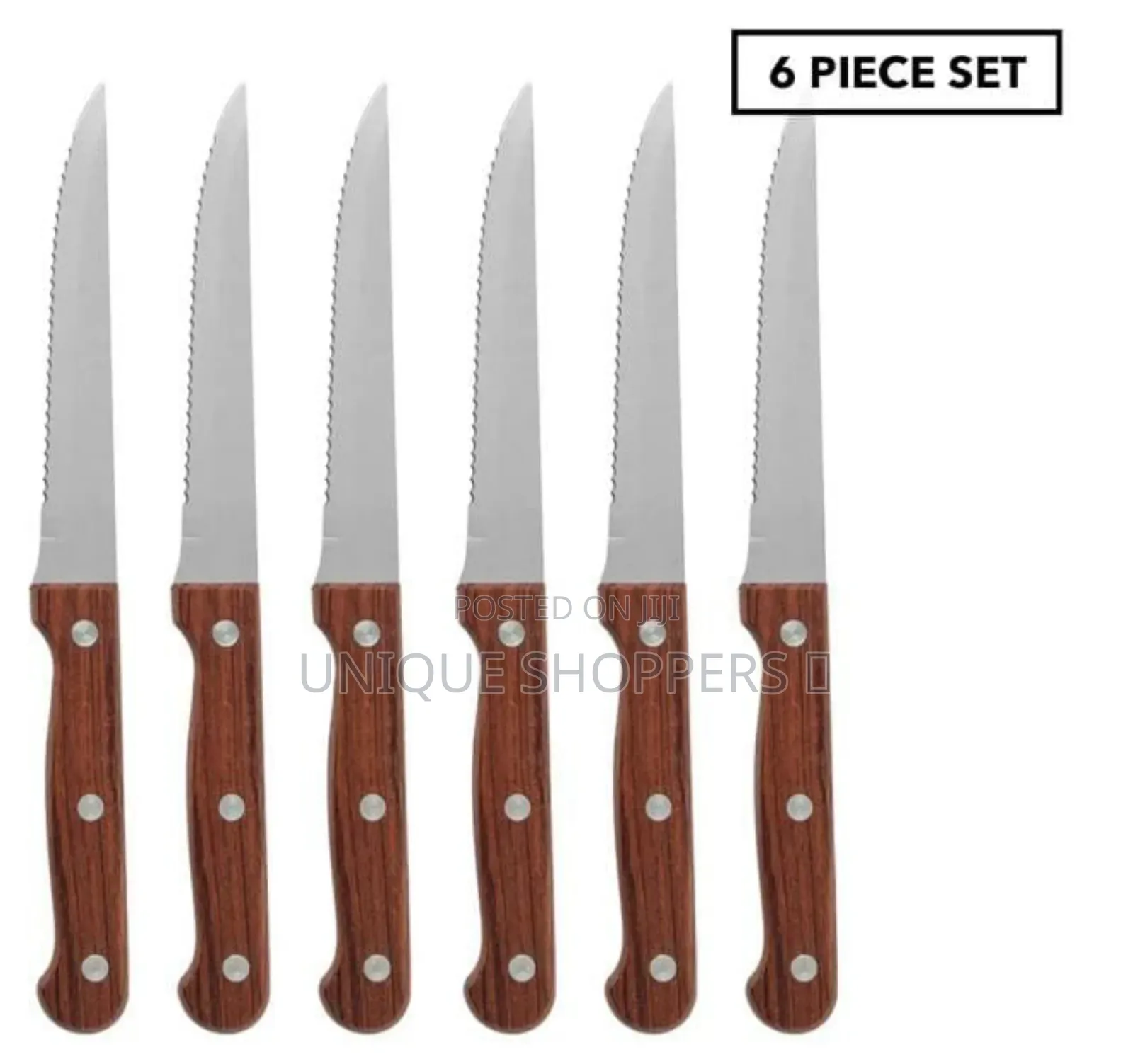 Ausbeinmesser High Quality Steak Knife Per Pack of 6pcs