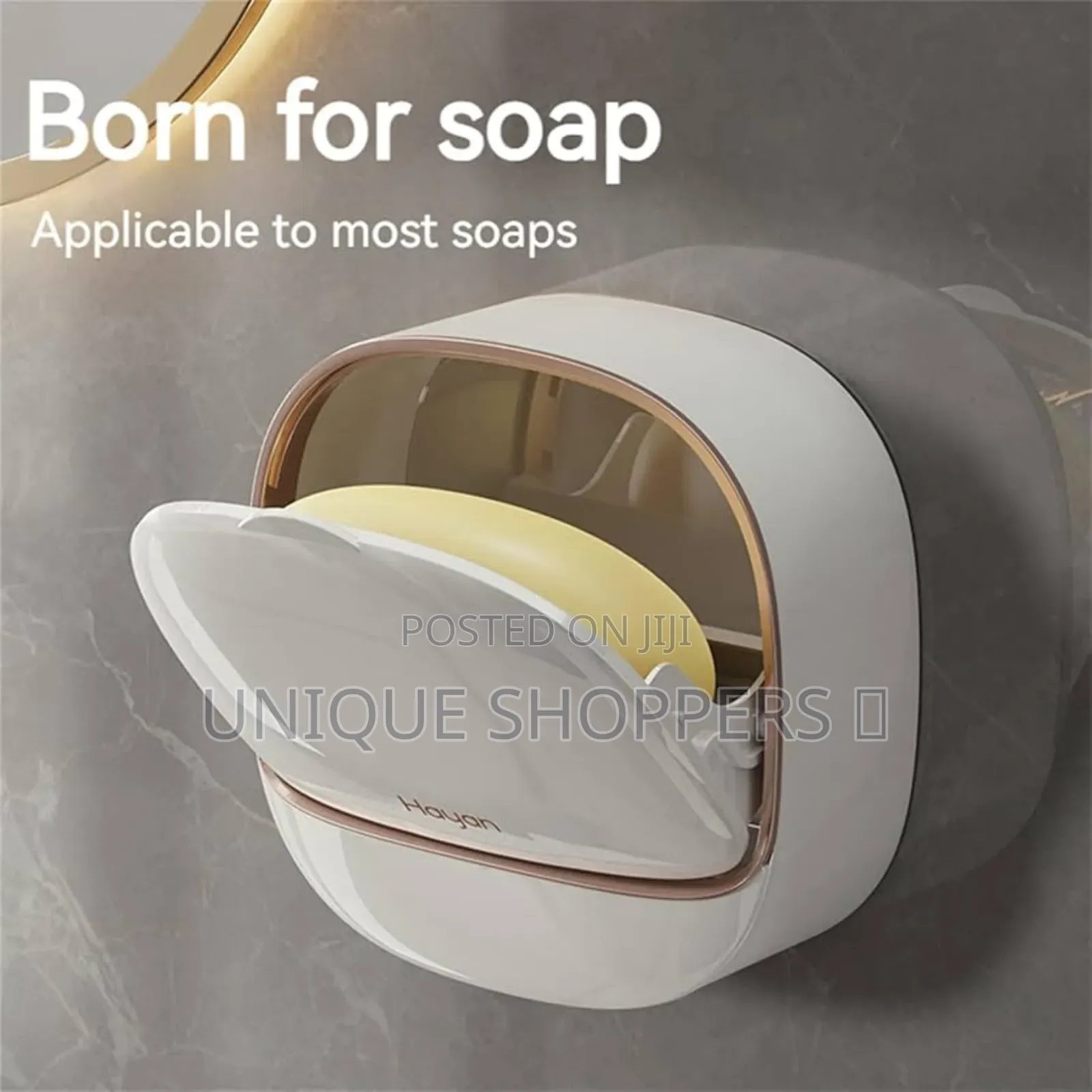 Flip Soap Dish Drainer Single Layer