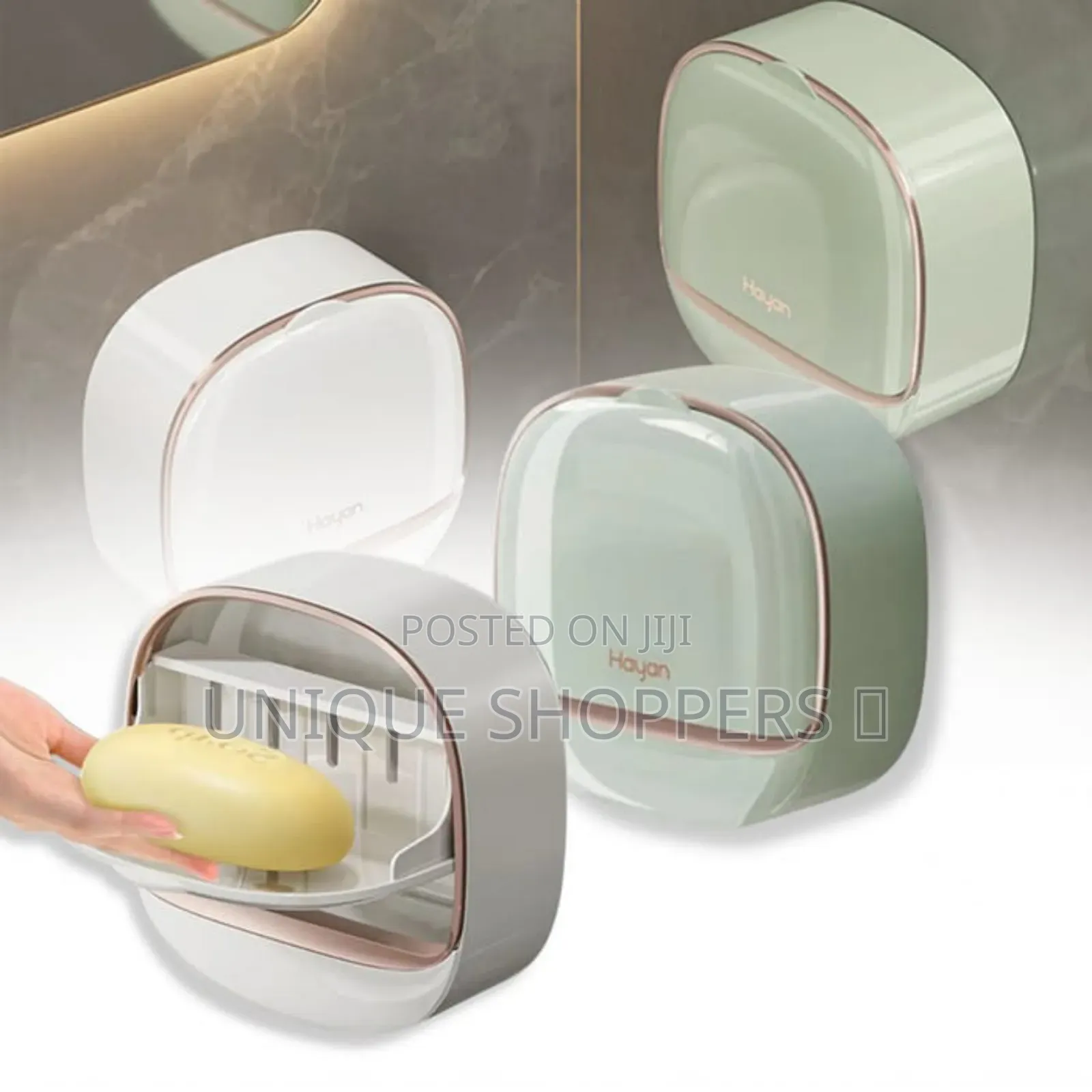 Flip Soap Dish Drainer Single Layer