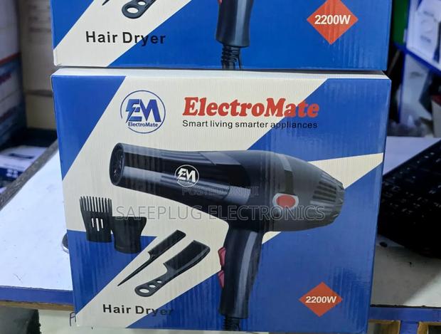 Style With Confidence Using the Electromate 2200w Hair Dryer - main view