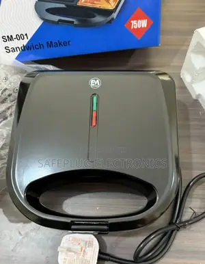Enjoy Tasty Snacks - Electromate 2 in 1 Sandwich Panini Maker, 750w