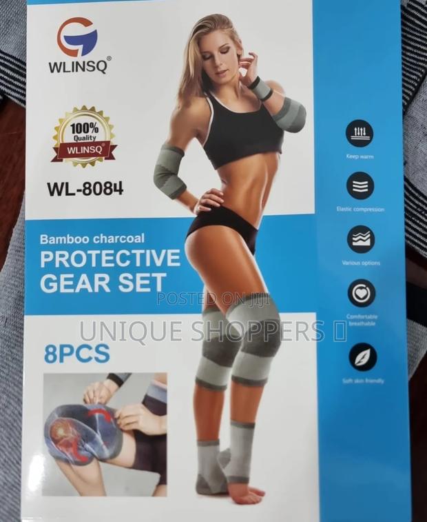 Fitness 8pc Gym Protective Gear - thumbnail 2