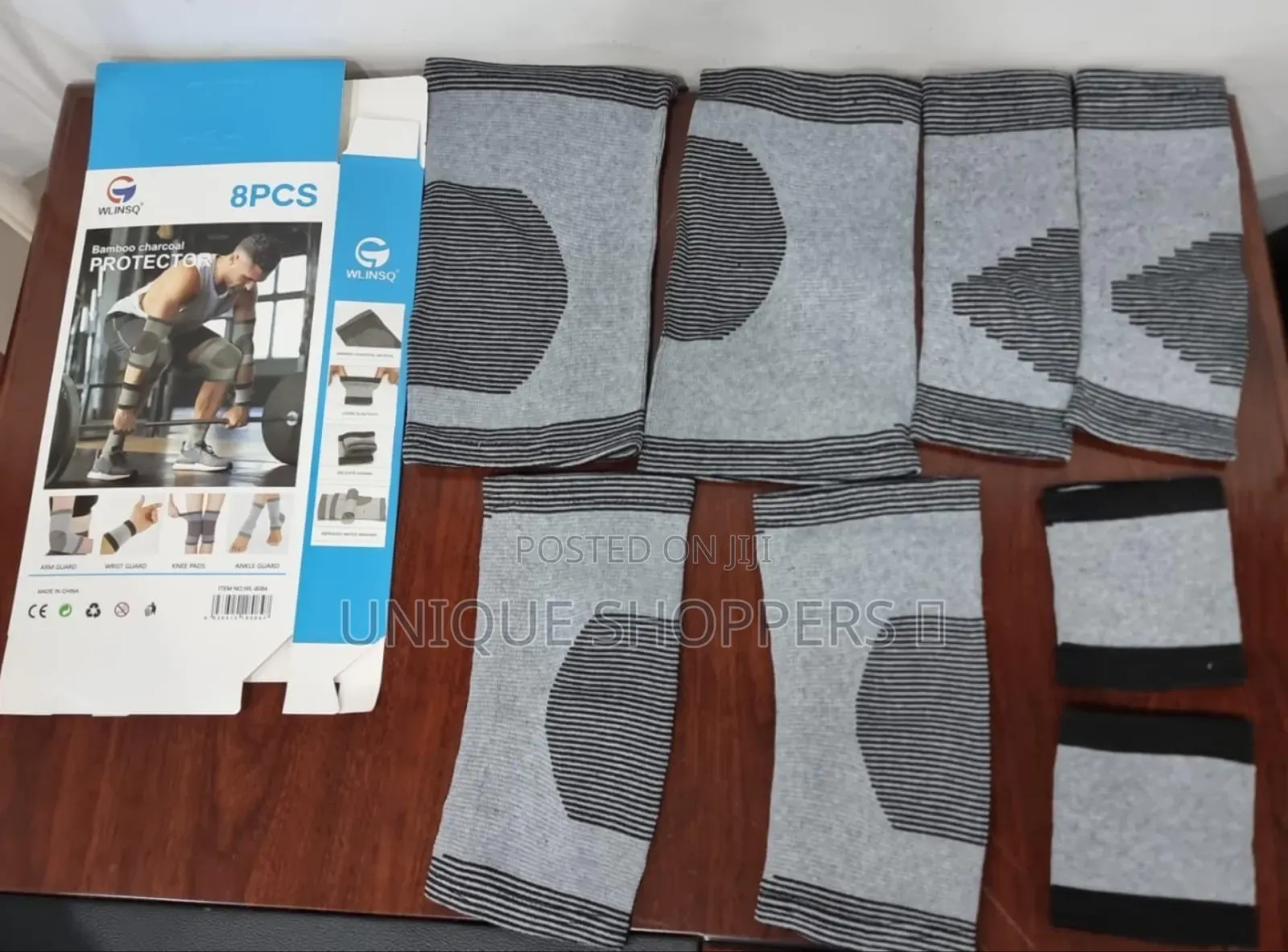 Fitness 8pc Gym Protective Gear