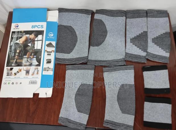 Fitness 8pc Gym Protective Gear - thumbnail 6