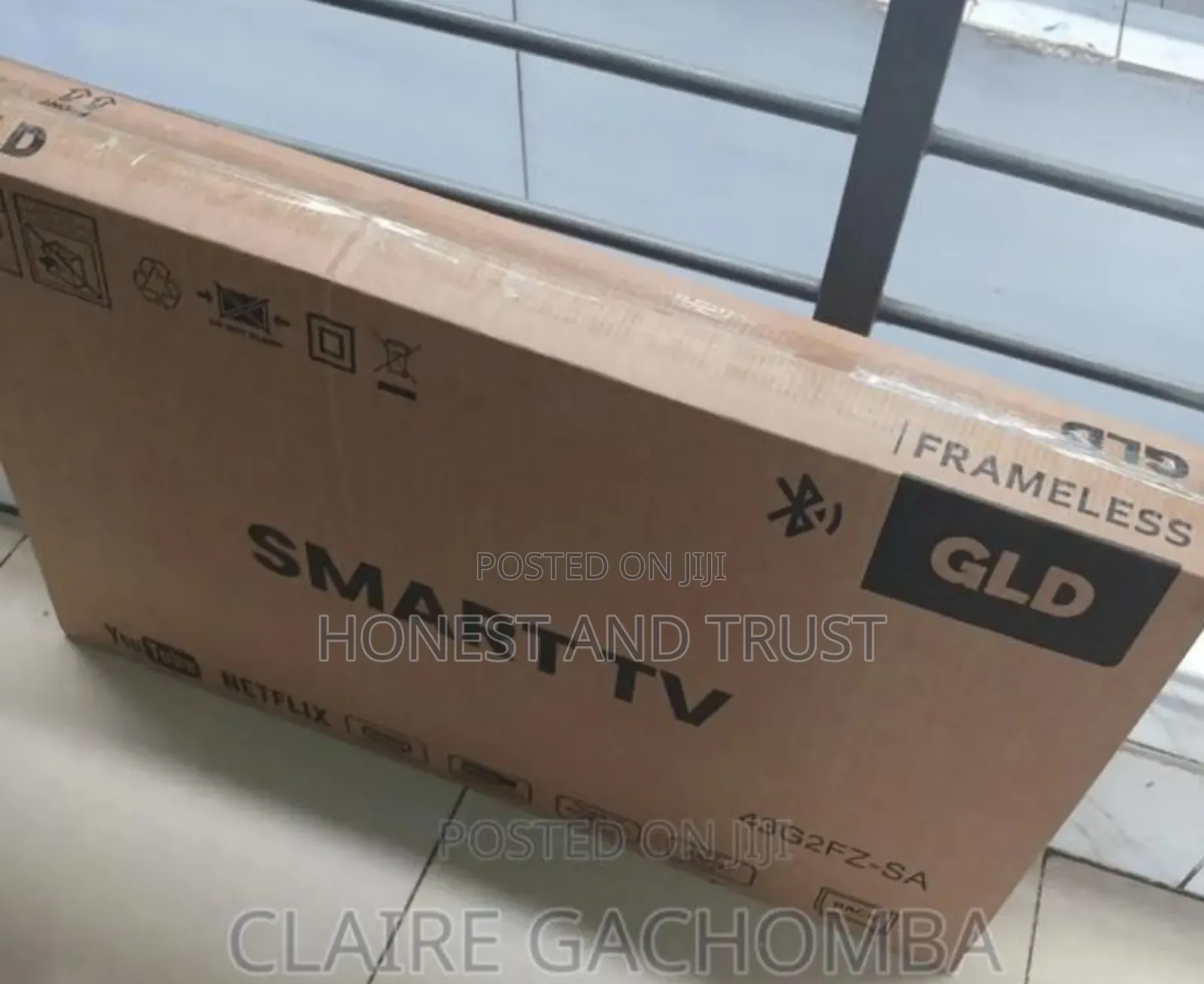 Smart Framless GLD 43 Inch Tv