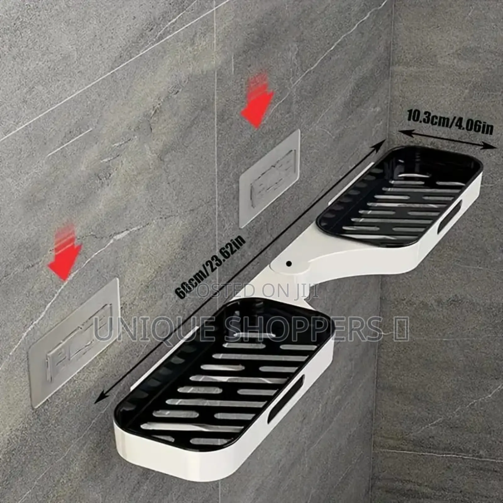 Rotating Any Angle Punch Free Corner Shelf Bathroom Organizer