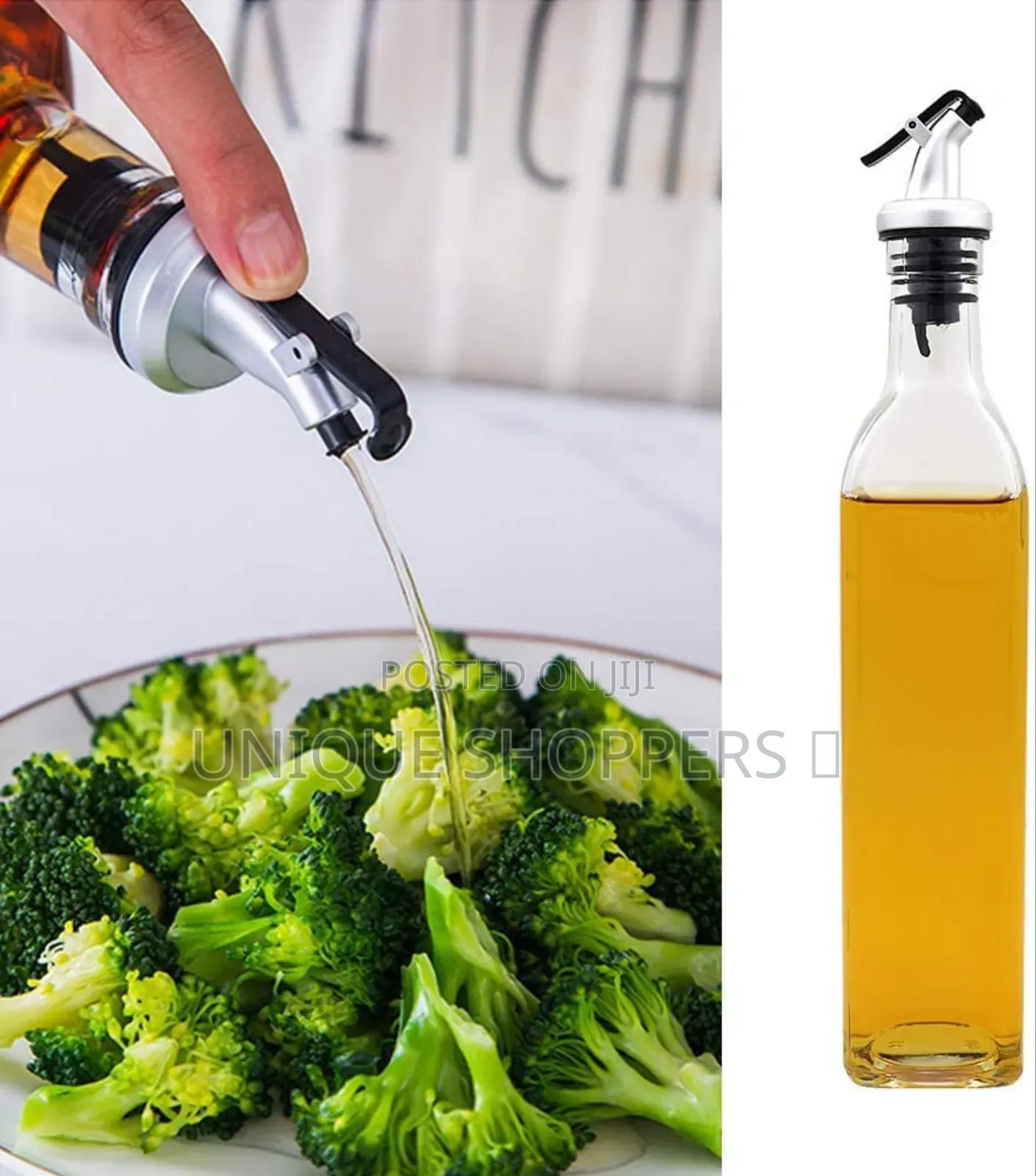 Glass 500ml Glass Oil Dispenser