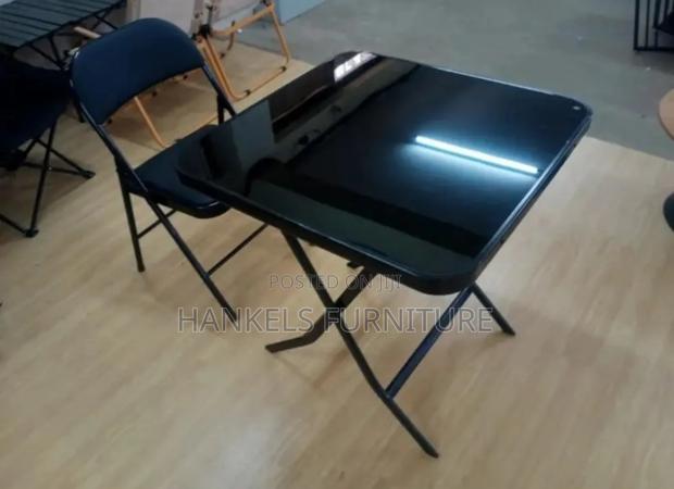 Foldable Table and Foldable Chair - main view
