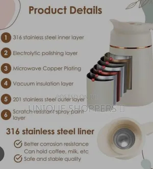 Stainless Steel Inner Layer Unbreakable Thermos With