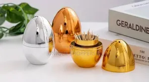 *European Style Egg Shaped Toothpick Holder