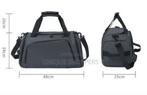 Waterproof Duffel Bag With Shoe Compartment Backpack Straps
