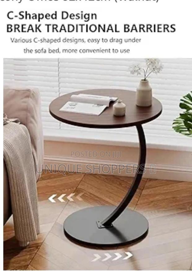 C-Shaped Sidd Stool Table - thumbnail 3