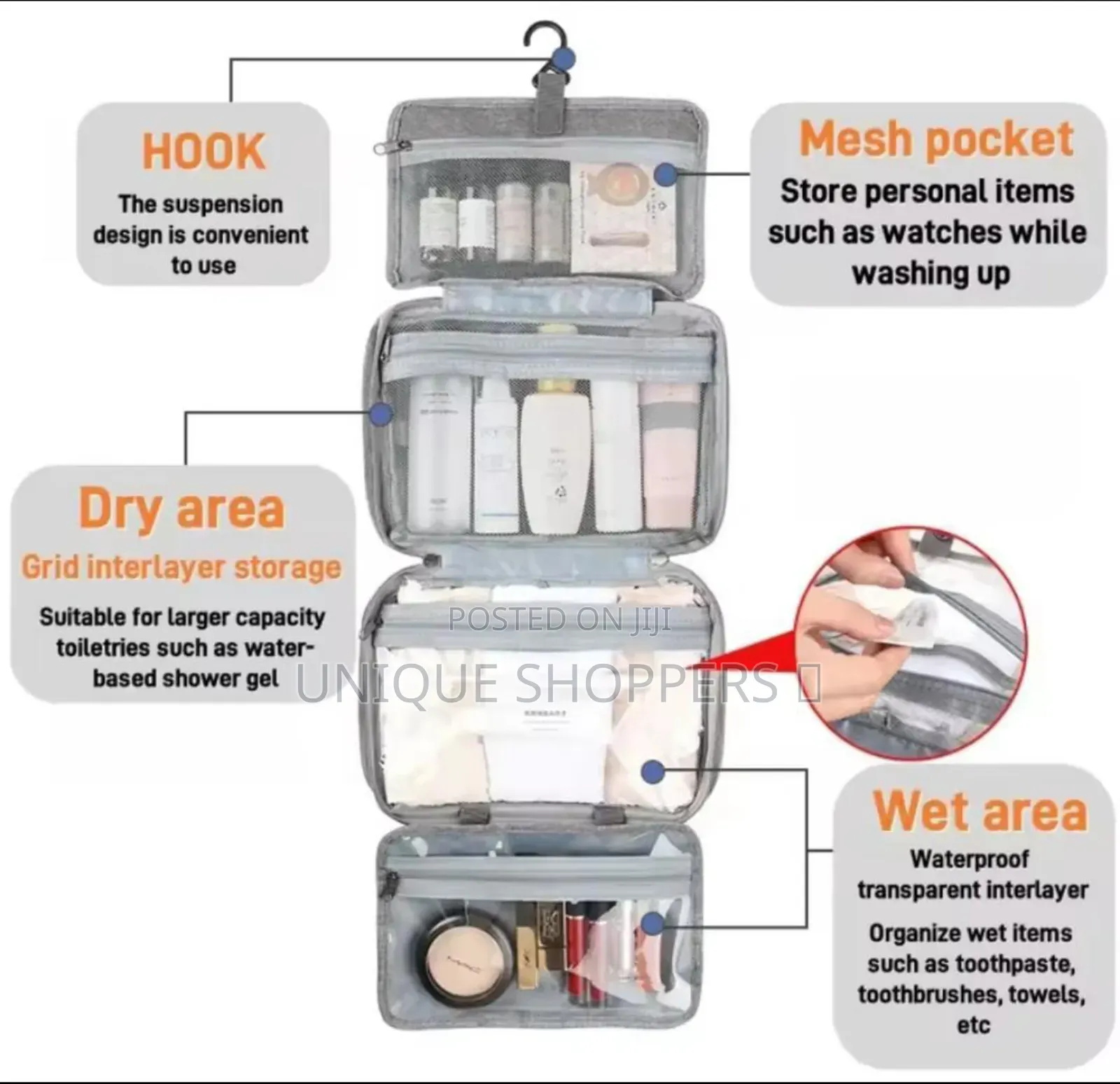 Big Capacity Organizer for Daily Family Using.
