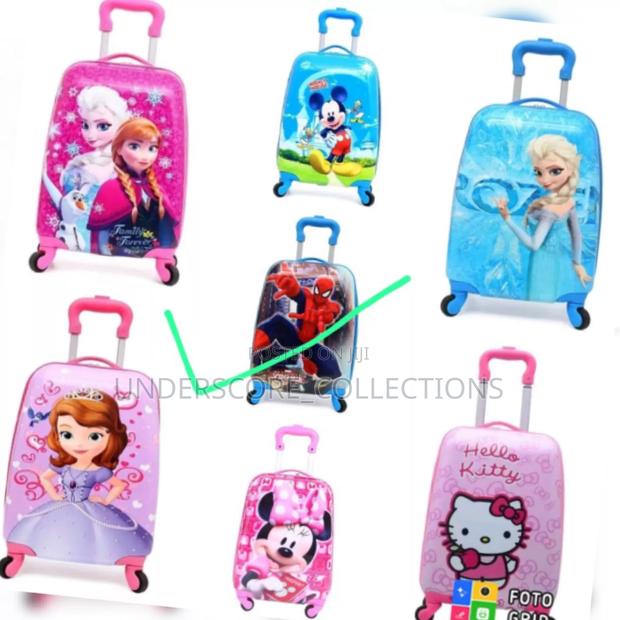 Spiderman Themed Kids Suitcase - main view