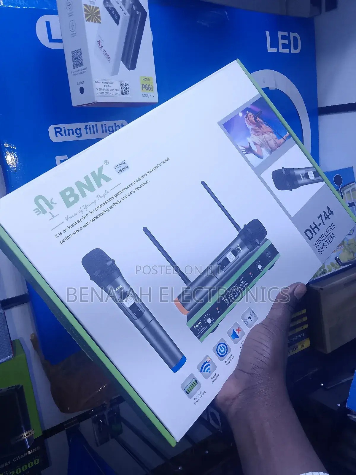 BNK Professional Wireless System, Outstanding Stability Easy Operation