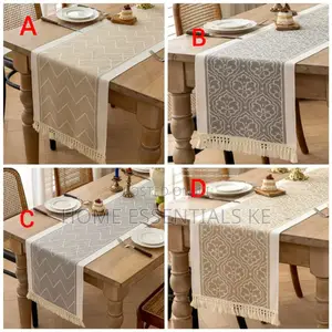 *Braided Cotton Linen Table Runner*Size: 35*210cm
