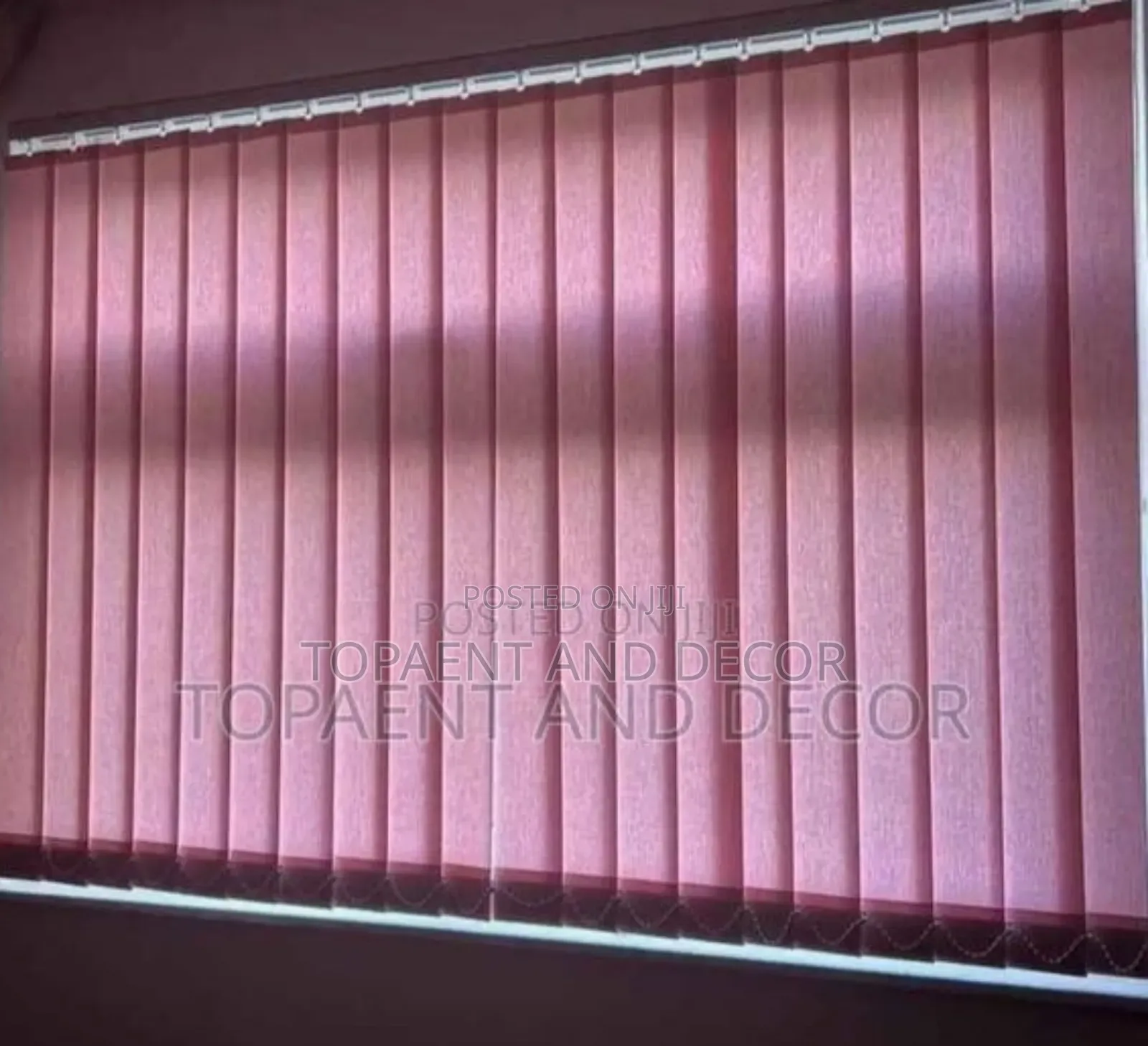 Sun Protection Vertical Office Blinds With Uv Resistant