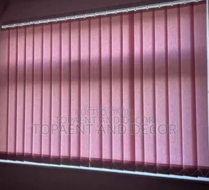 Sun Protection Vertical Office Blinds With Uv Resistant