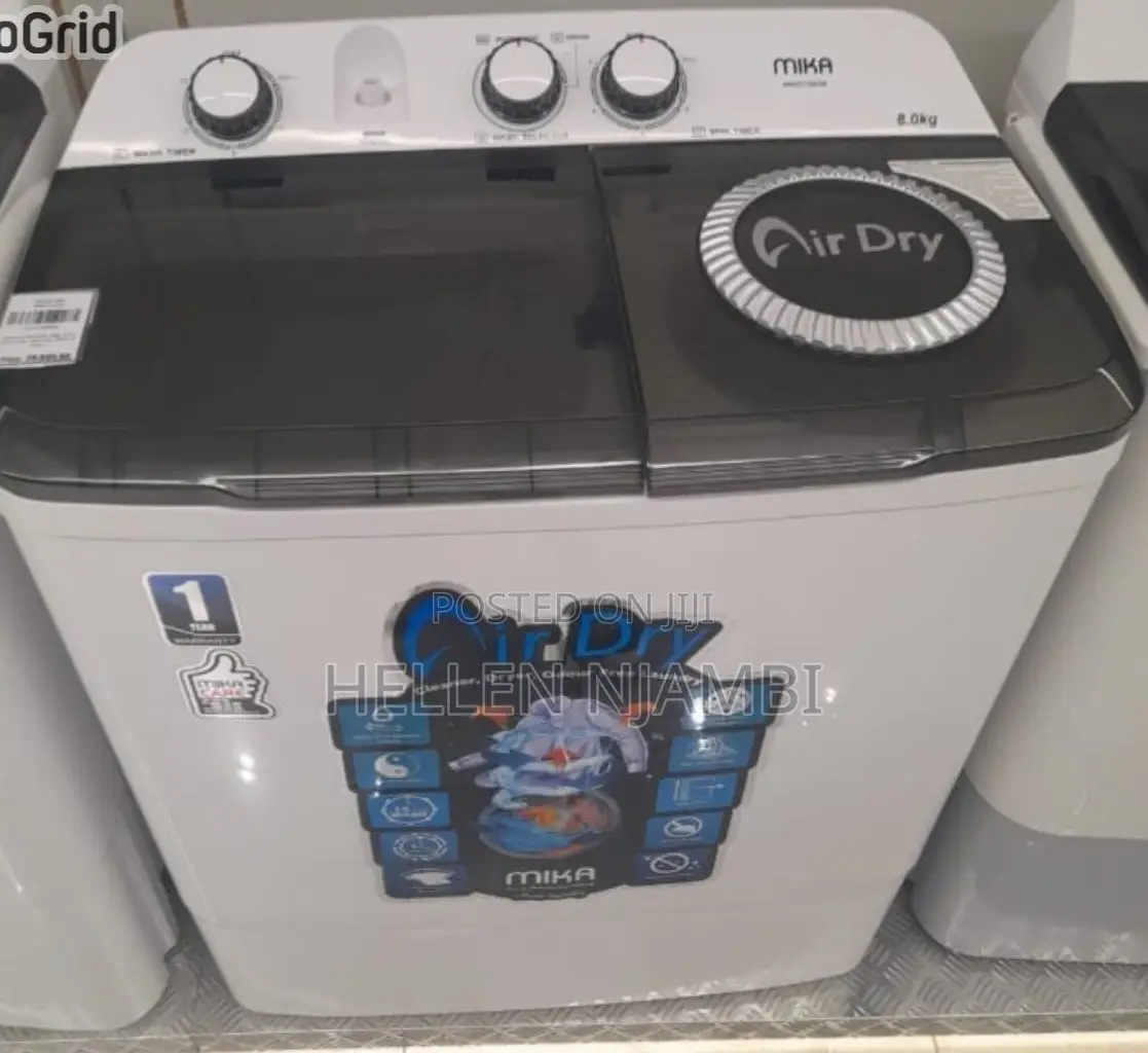 Mika Semi-Automatic 6kg Top Load Single Tub Washing Machine