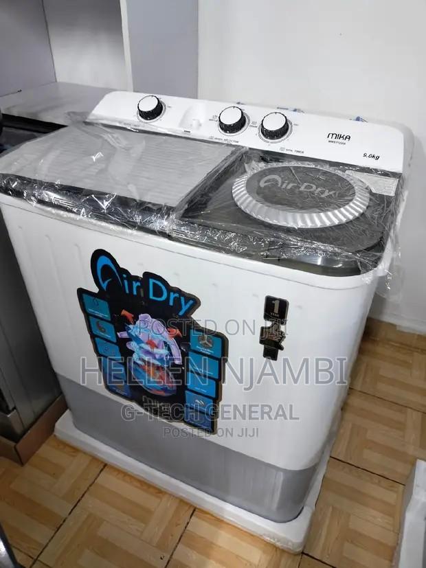 Mika Twin Tub 9kg Top Load Washing Machine - main view