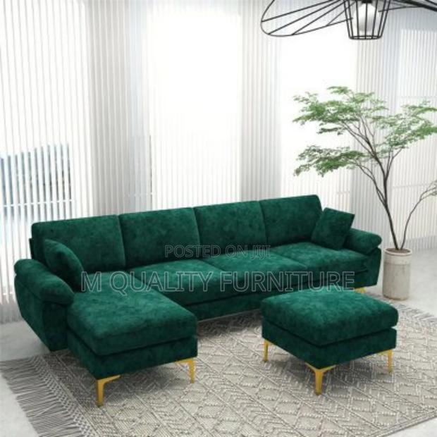 Green 6 Seater Unique Elegant Couch