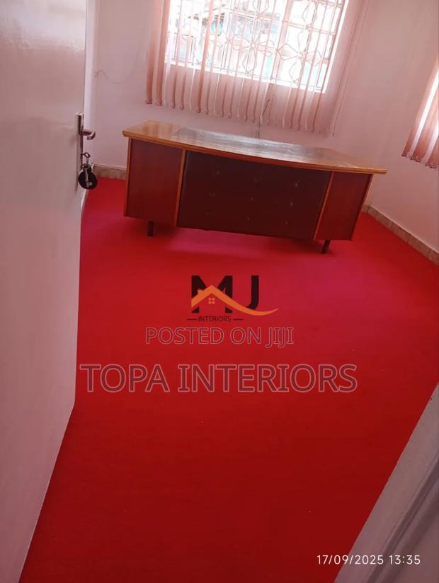 Red Office Carpets Professional Installation Services