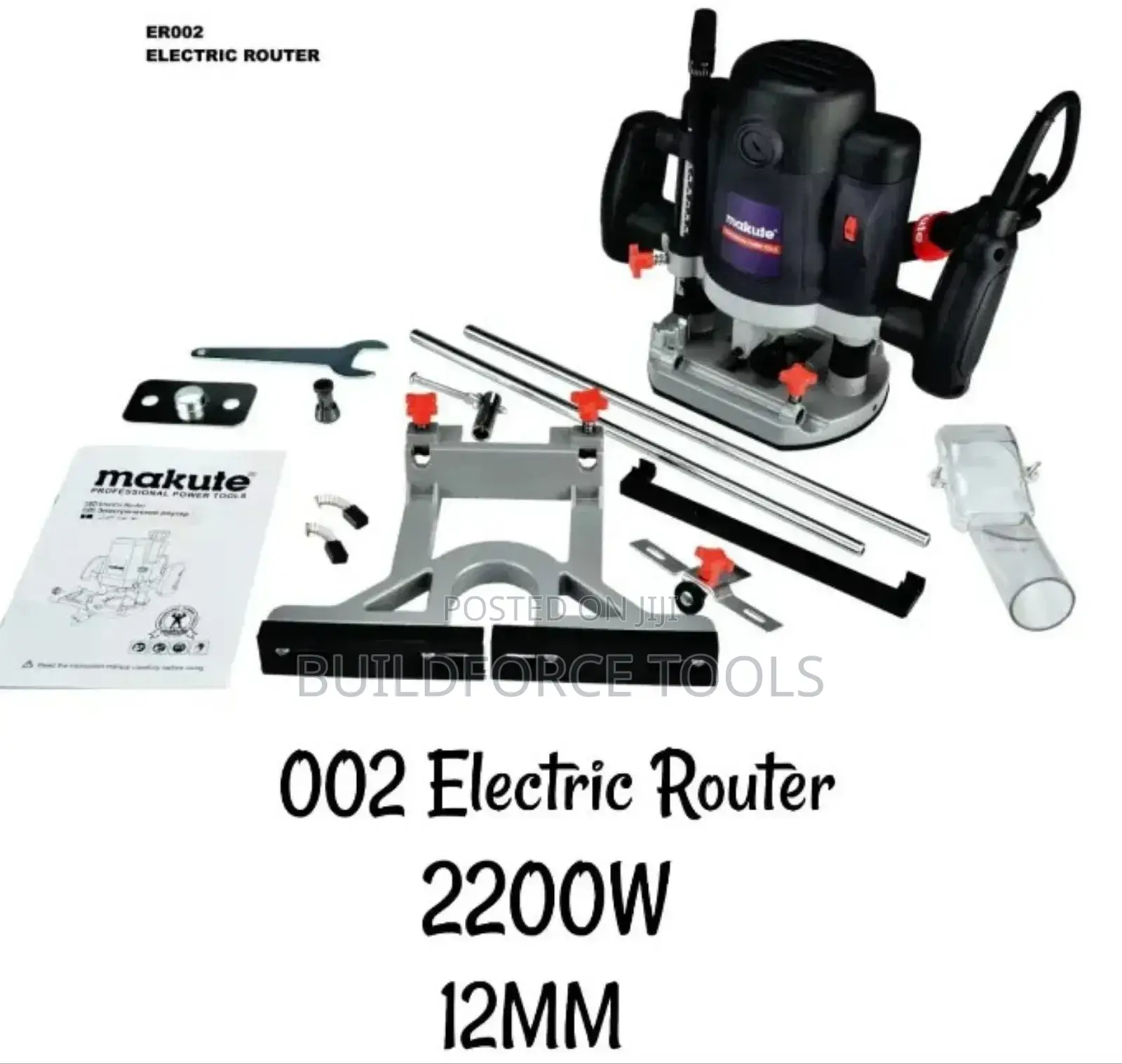 Makute002 Electric Router 2200watts 12mm