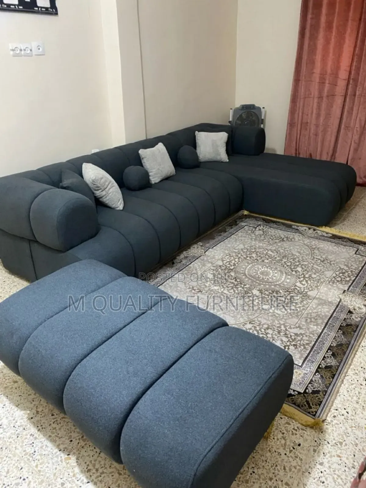 Black Modern Bubble Design Sofas