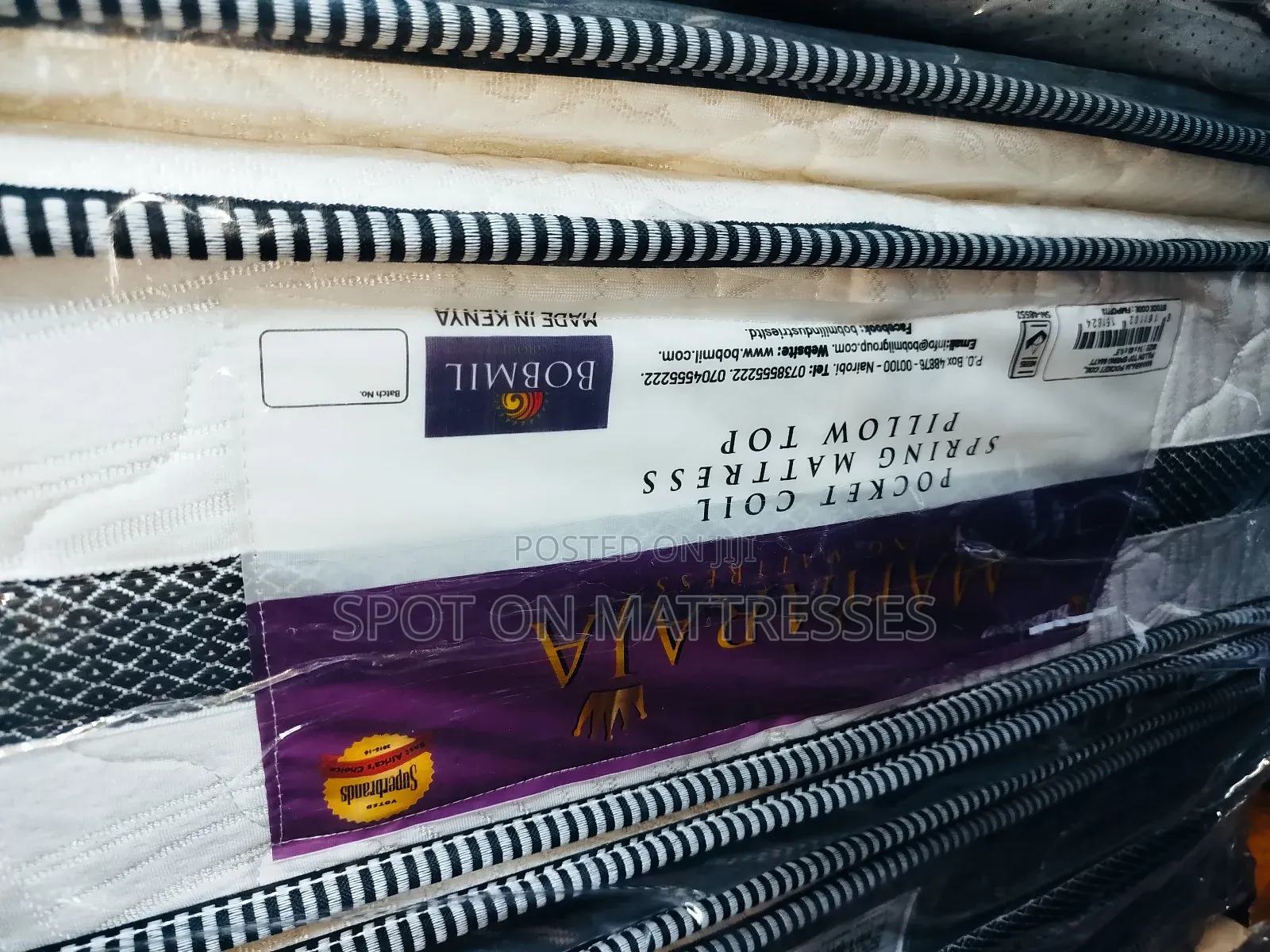 Hey! 5by6 10inch Pocket Spring Mattresses With Pillowtop Layer.