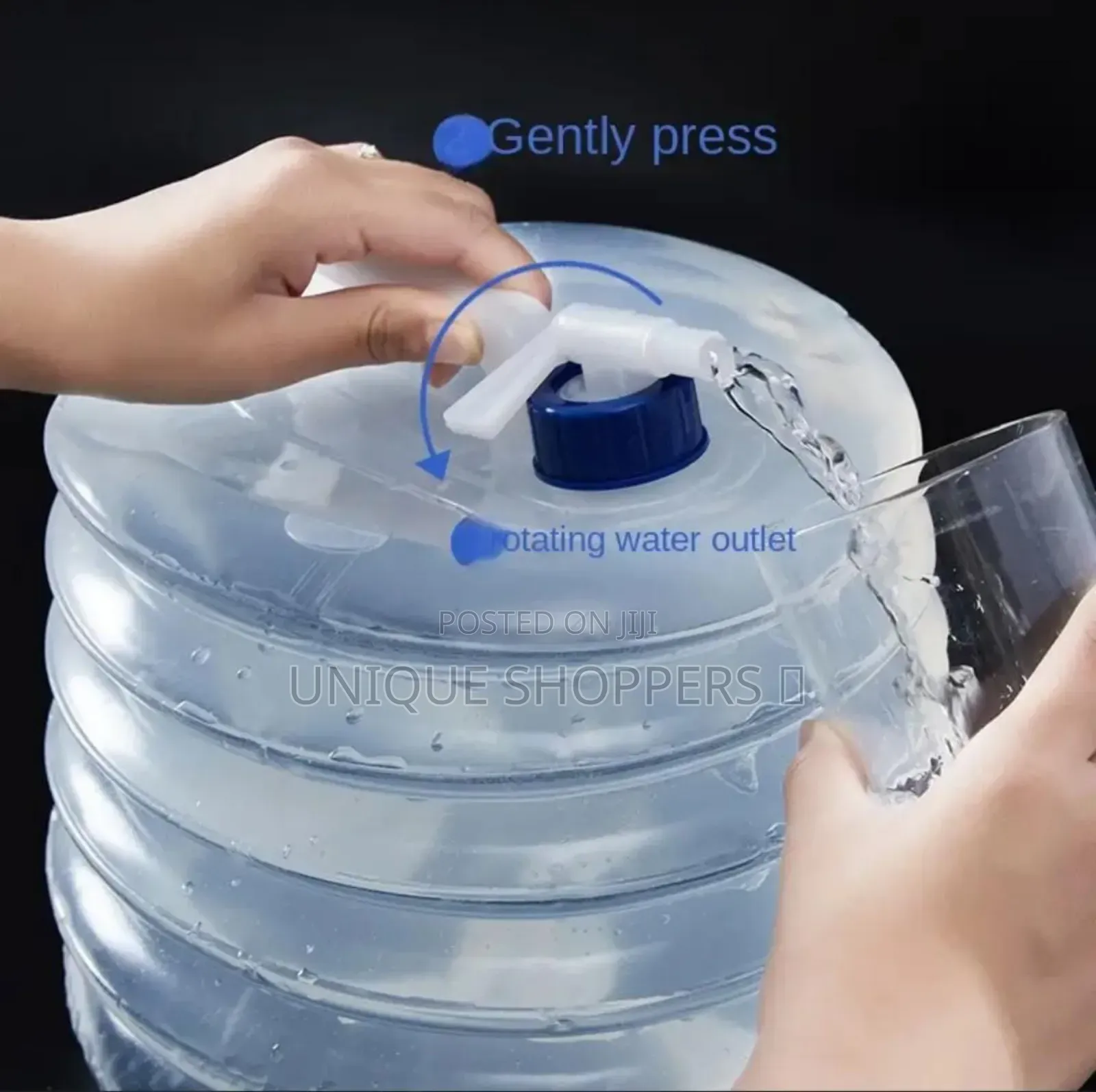 Outdoor Folding Collapsible Portable Water Container