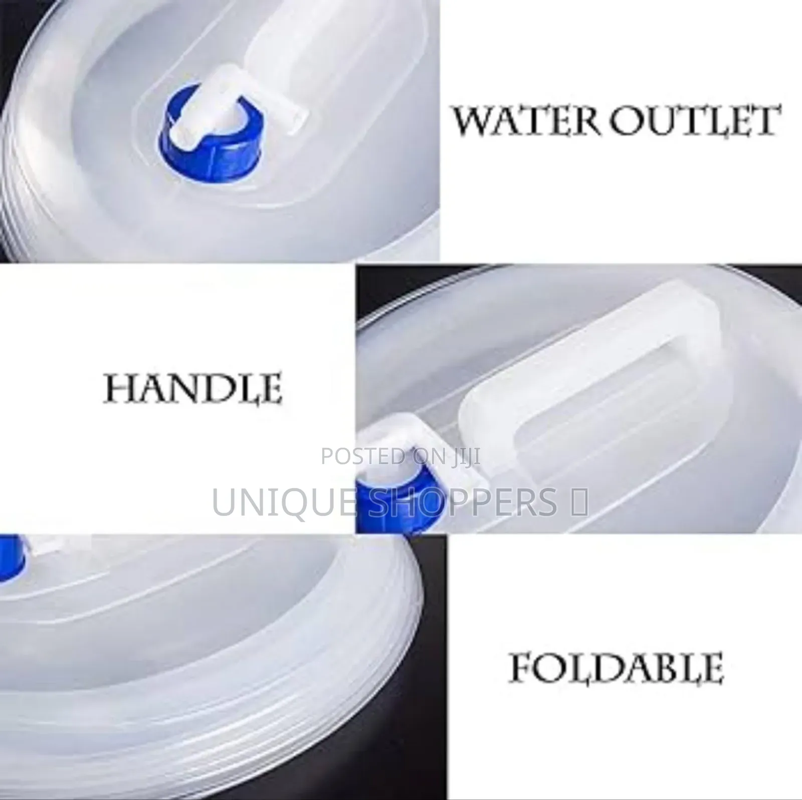 Outdoor Folding Collapsible Portable Water Container