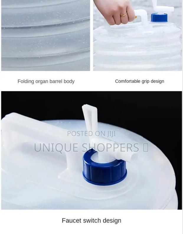 Outdoor Folding Collapsible Portable Water Container - thumbnail 6