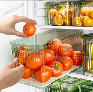 5l Elegant Acrylic Fridge Container