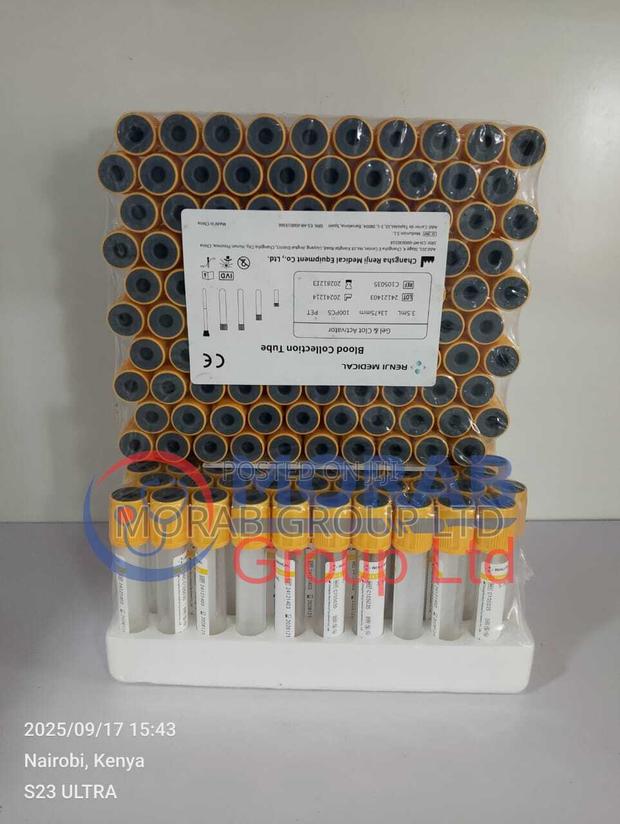Vacutainer-Yellow Tops
