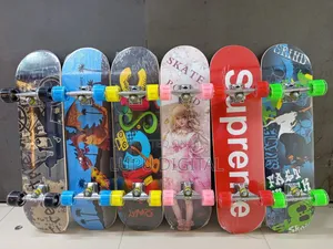 Long Skate Board 
With Grip Tape/ Antislide at the Top