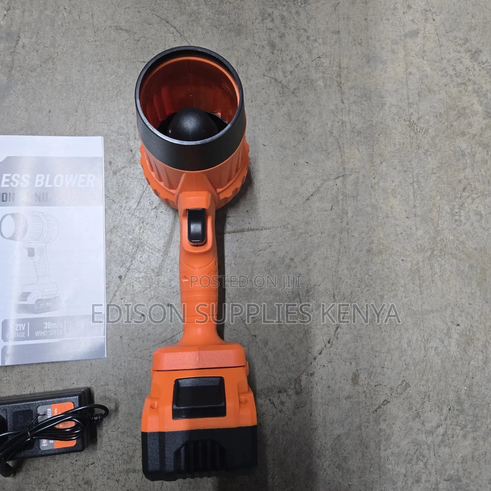 Cordless Blower Finder Hair Dryer Rechargeable Jet Fan Dust Air Blower